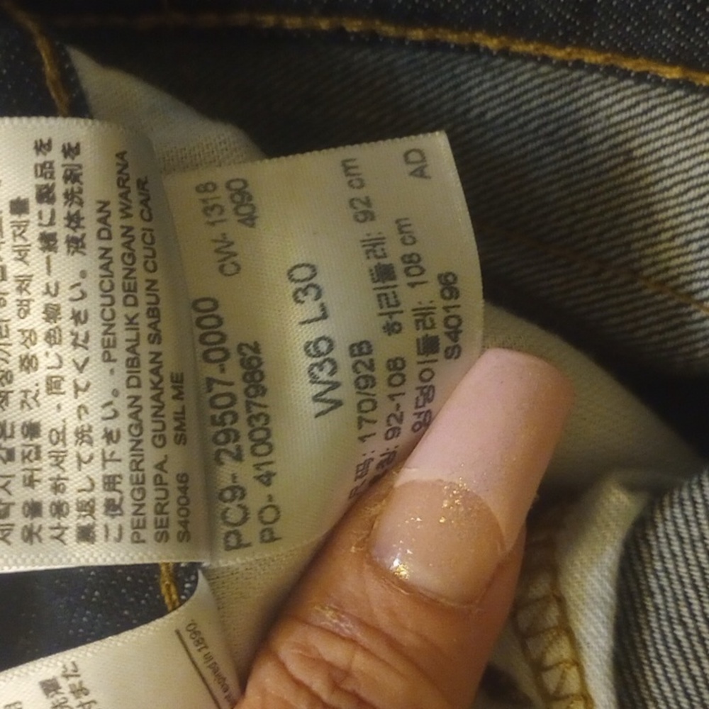 Levi's 502 Midnight Rinse - Picture 6 of 6